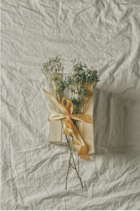 Student dried wreath